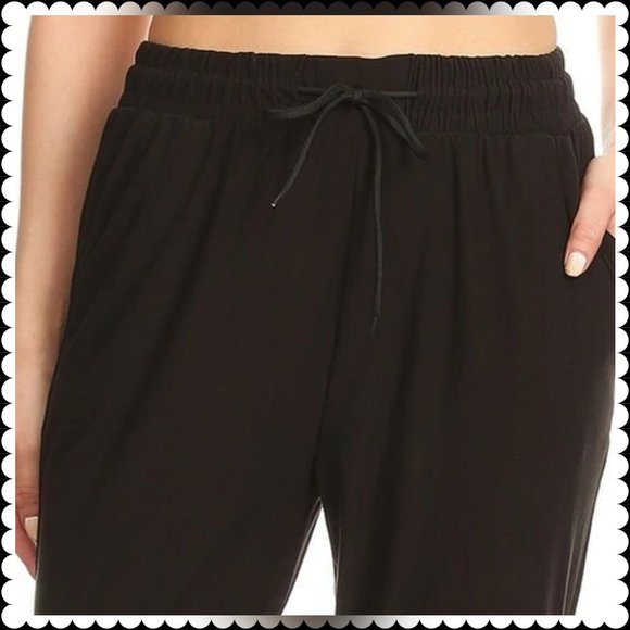 🖤Buttery Soft Solid Basic Joggers black - Picture 5 of 5